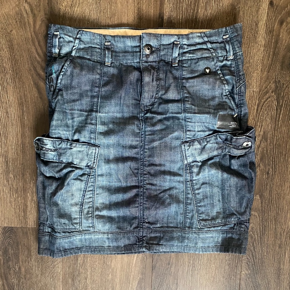 G-star denim skirt